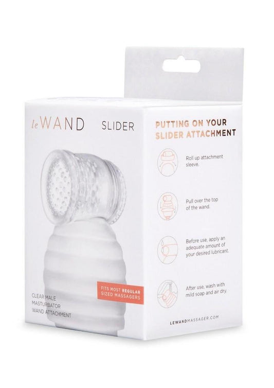 Le Wand Slider Wand Attachment - Clear
