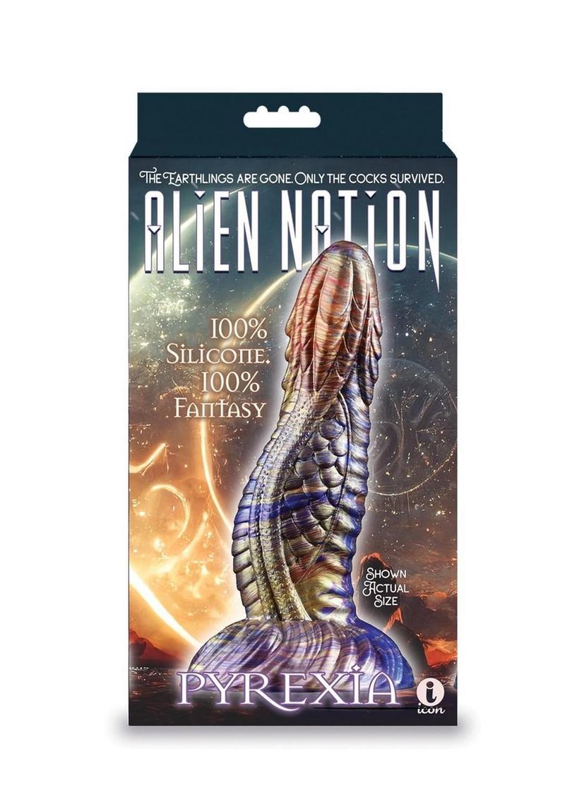 Alien Nation Pyrexia Silicone Creature Dildo - Purple