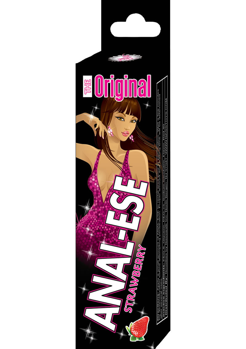 Anal-Ese Desensitizing Anal Gel .5oz - Strawberry Flavor