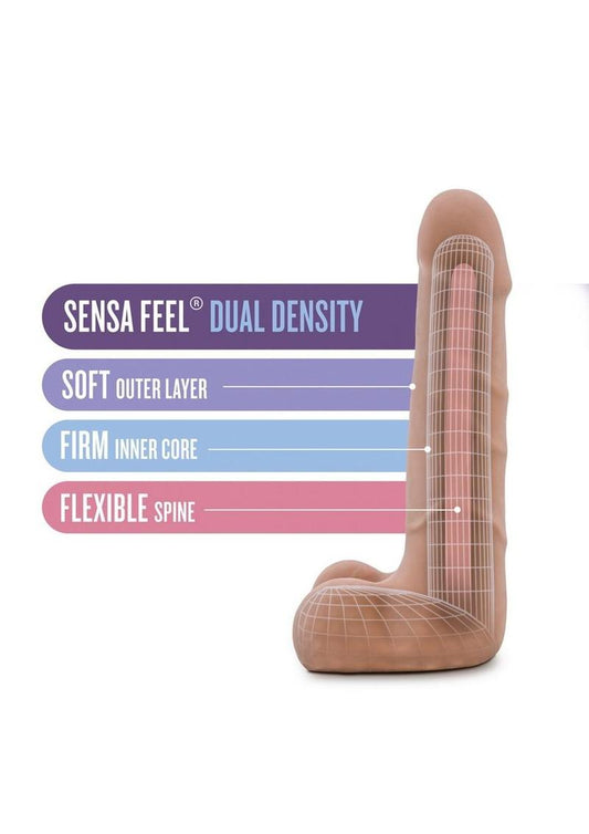 Au Naturel Suave Dildo - Caramel - 7in