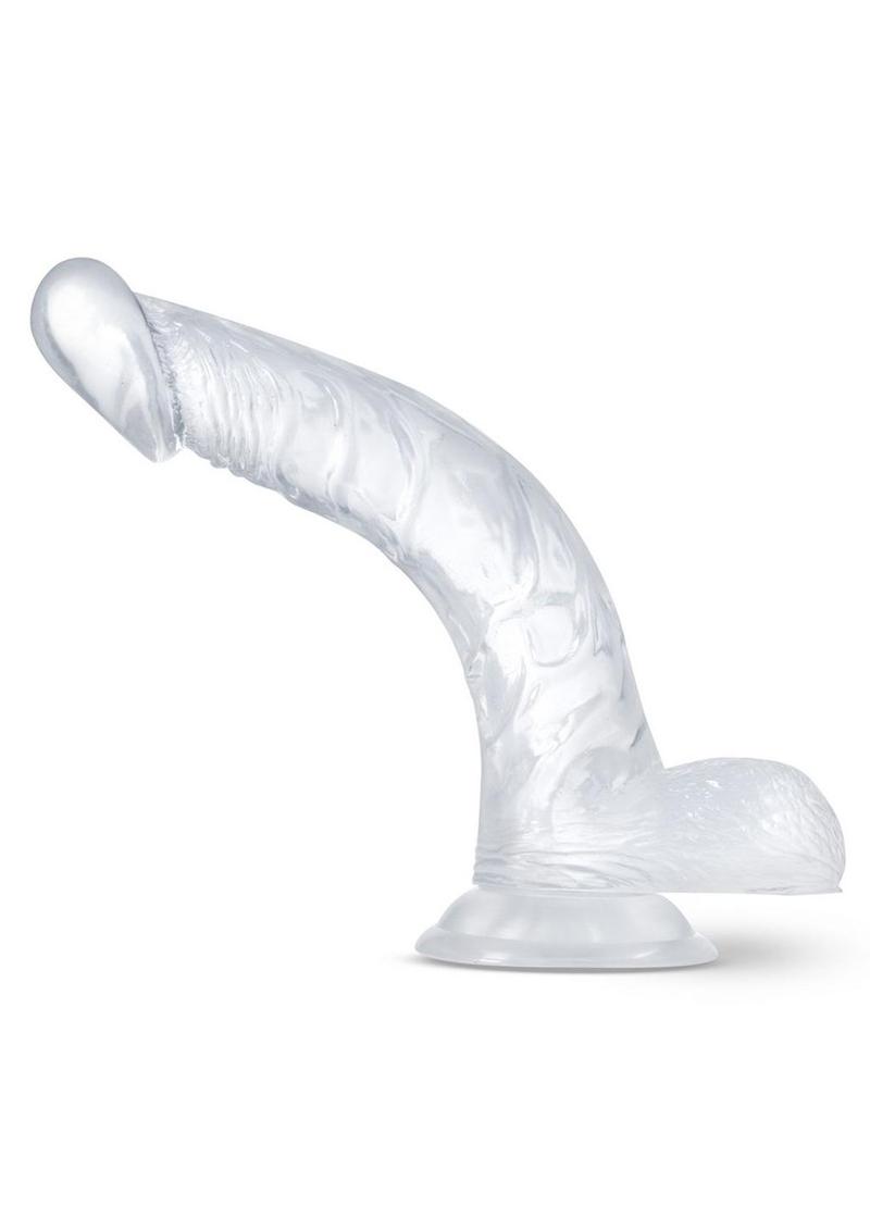 B Yours Diamond Luster Dildo - Clear - 8.5in