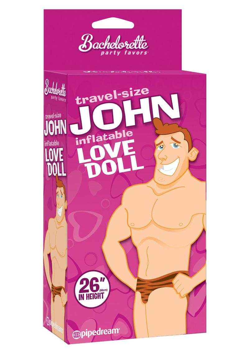 Bachelorette Party Favors Travel Size John Blow Up Doll