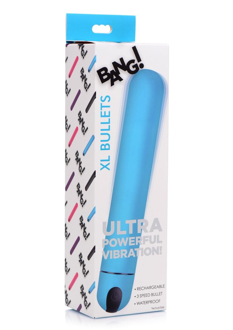 Bang! XL Vibrating Bullet - Blue - XLarge