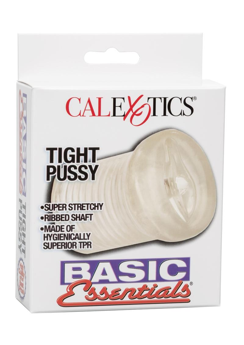 Basic Essentials Tight Masturbator - Pussy - Clear