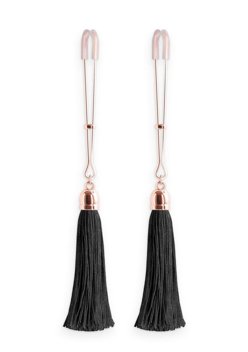 Bound Nipple Clamps T1 - Black/Metal/Rose Gold