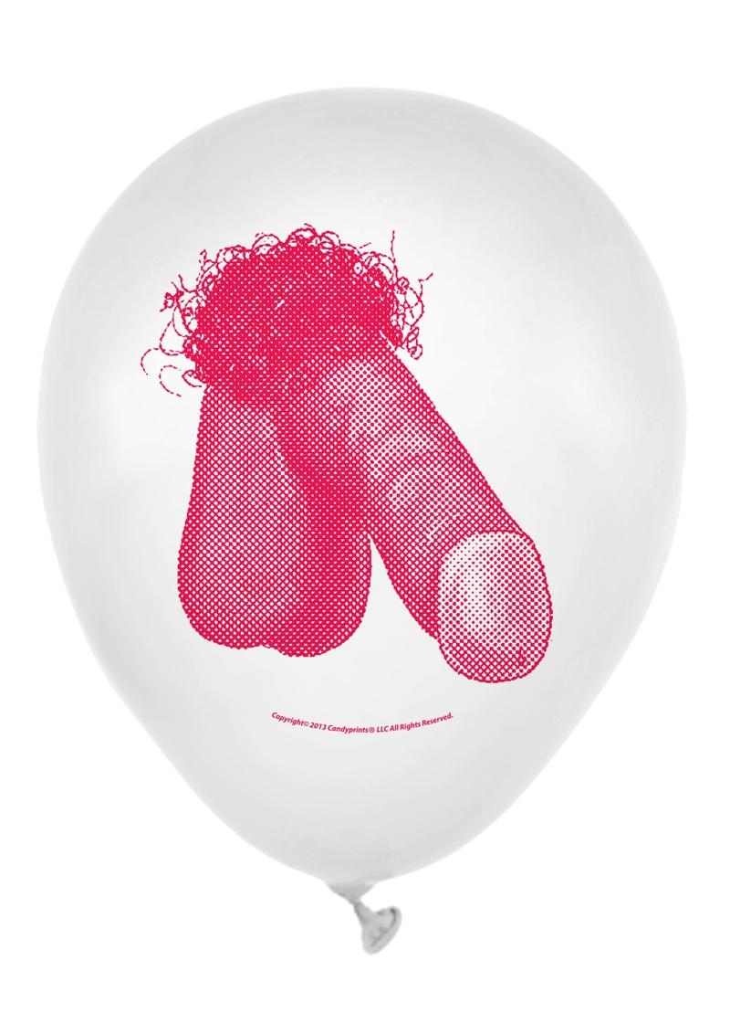 Candyprints Dirty Balloon Mini Penis - 8 Per Bag