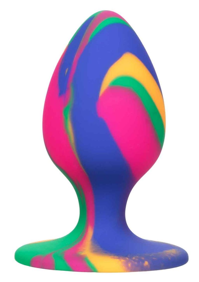 Cheeky Tie-Dye Silicone Plug - Multicolor - Medium