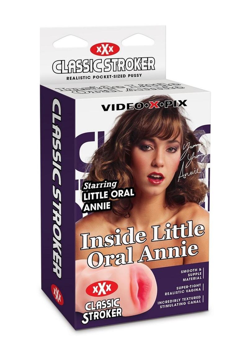 Classic Little Oral Annie Pussy Stroker - Vanilla