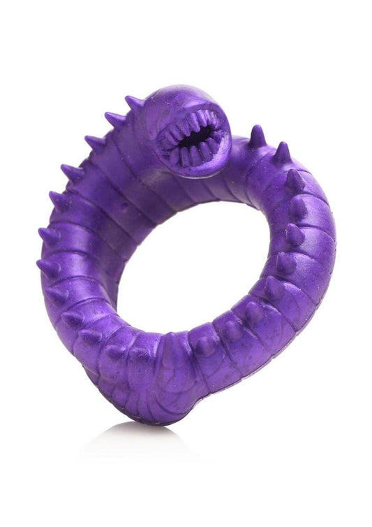 Creature Cocks Slitherine Silicone Cock Ring - Purple