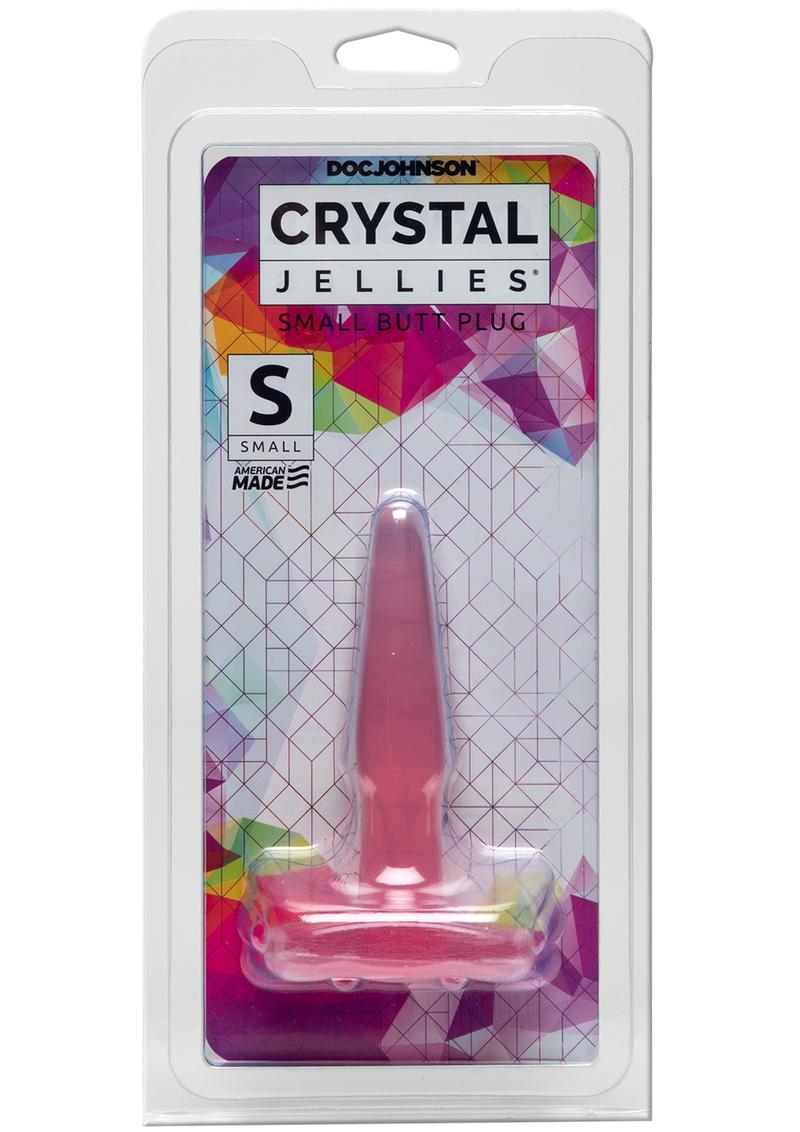 Crystal Jellies Butt Plug - Pink - Small