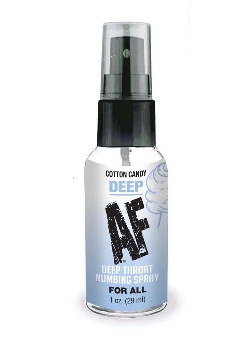 Deep AF Deep Throat Numbing Spray 1oz - Cotton Candy