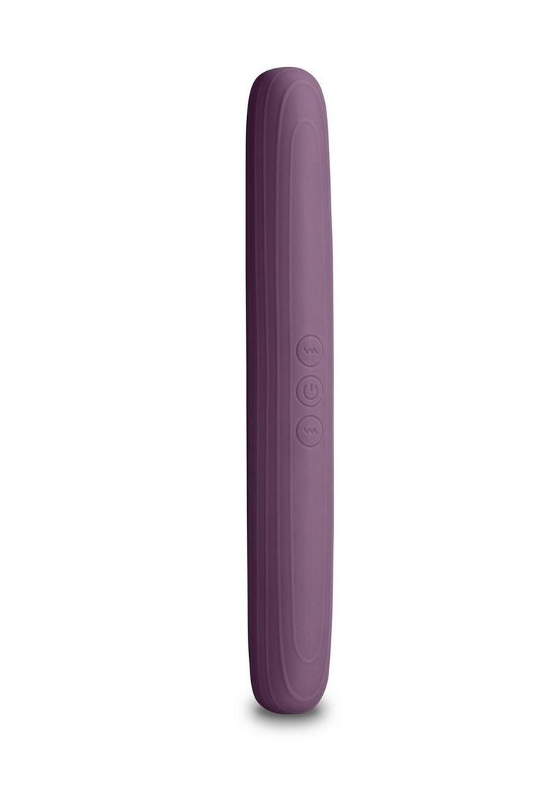 Desire Amore Rechargeable Silicone Dual End Vibrator - Purple