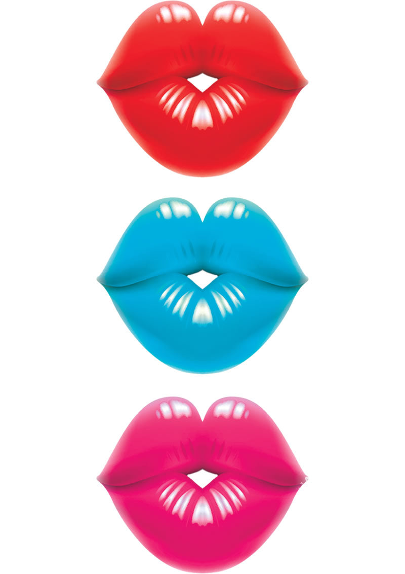 Dick Lips Edible Gummy Cock Rings - 3 Pack