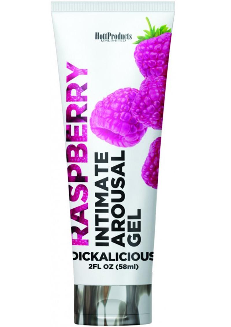 Dickalicious Penis Arousal Gel 2oz - Raspberry