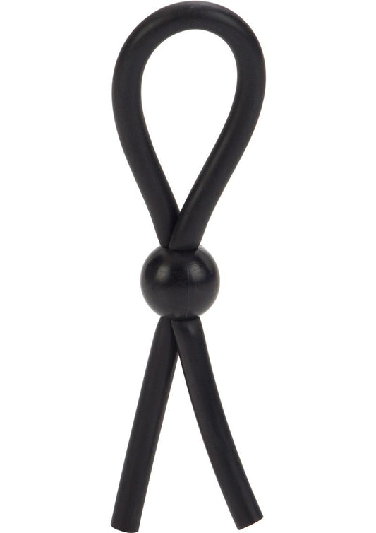 Dr. Joel Kaplan Erection Enhancing Lasso Cock Ring - Black