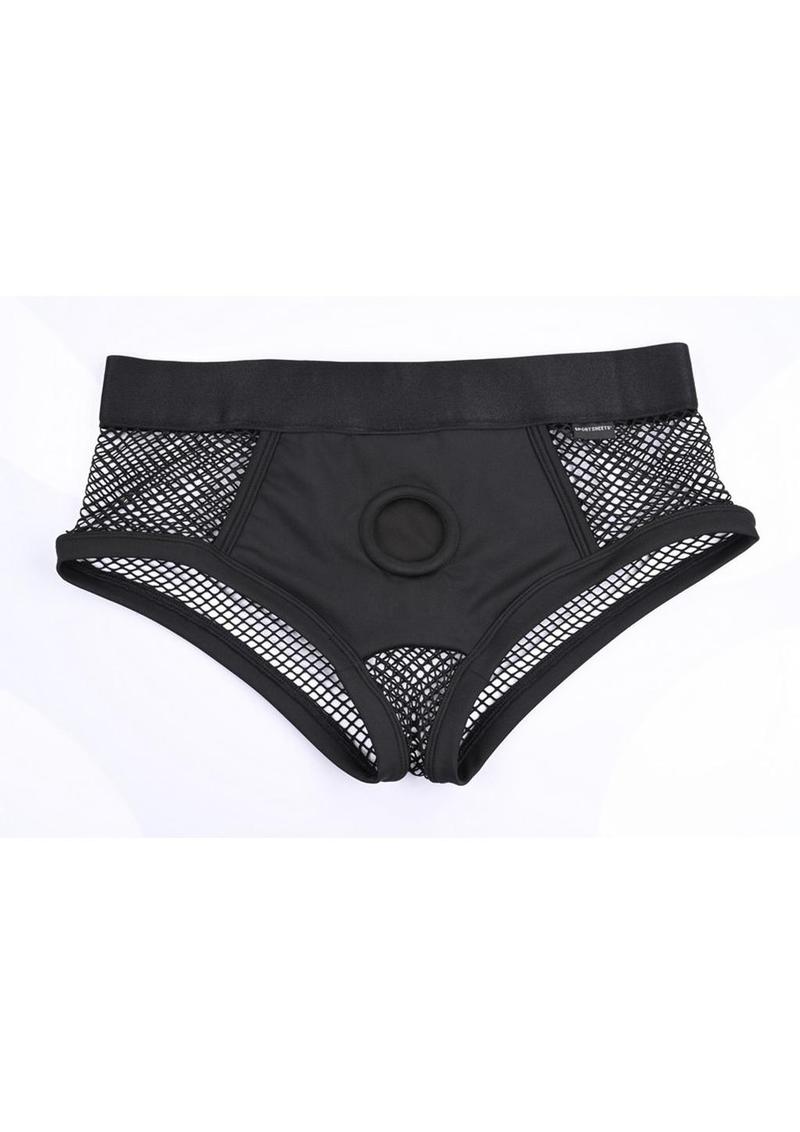 Em.Ex. Fit Harness Fishnet - Black - XLarge