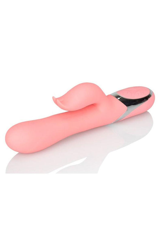 Enchanted Tickler Silicone Rechargeable Rabbit Vibrator - Pink