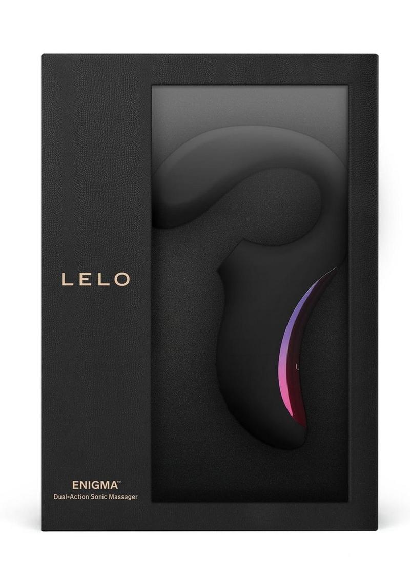 Enigma Rechargeable Dual Stimulator - Black