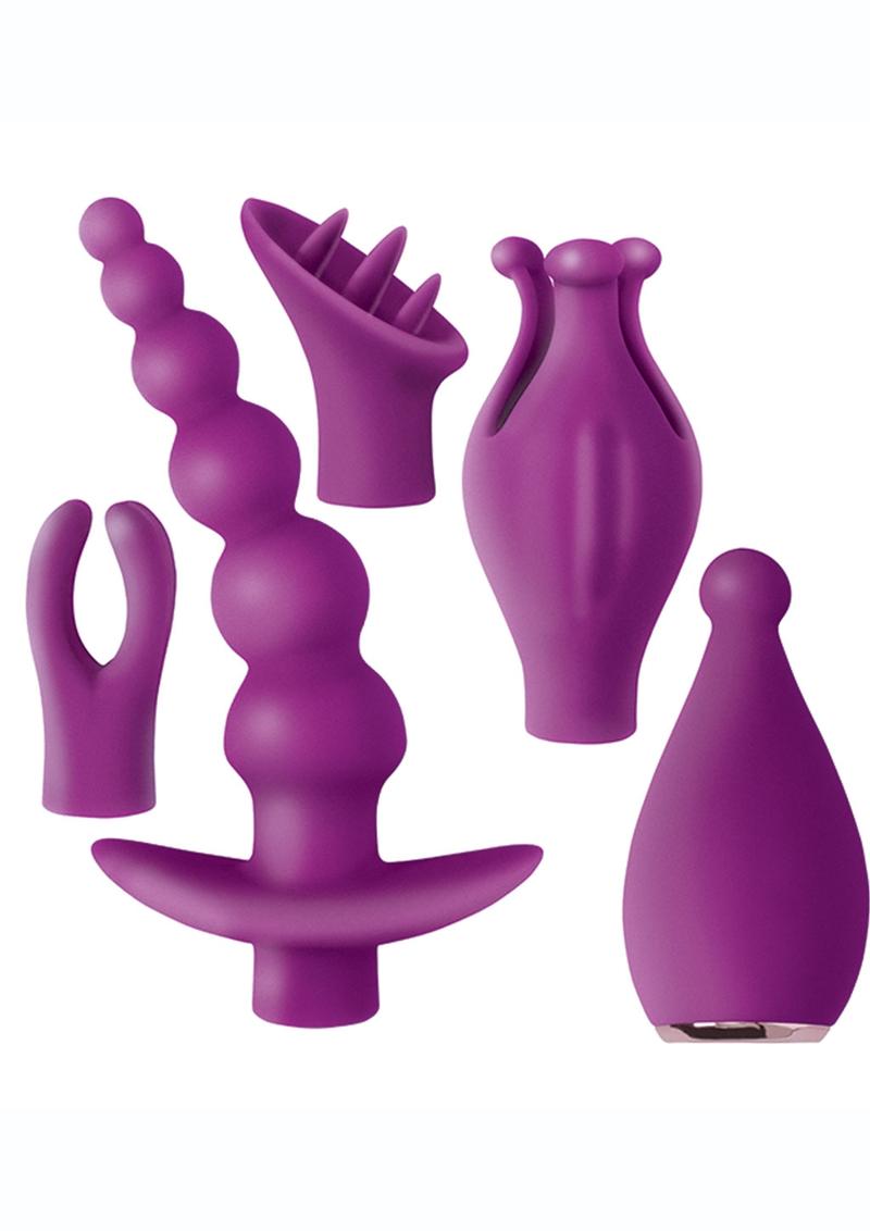 Exciter Ultimate Stimulator Kit - Purple - Set Of 5