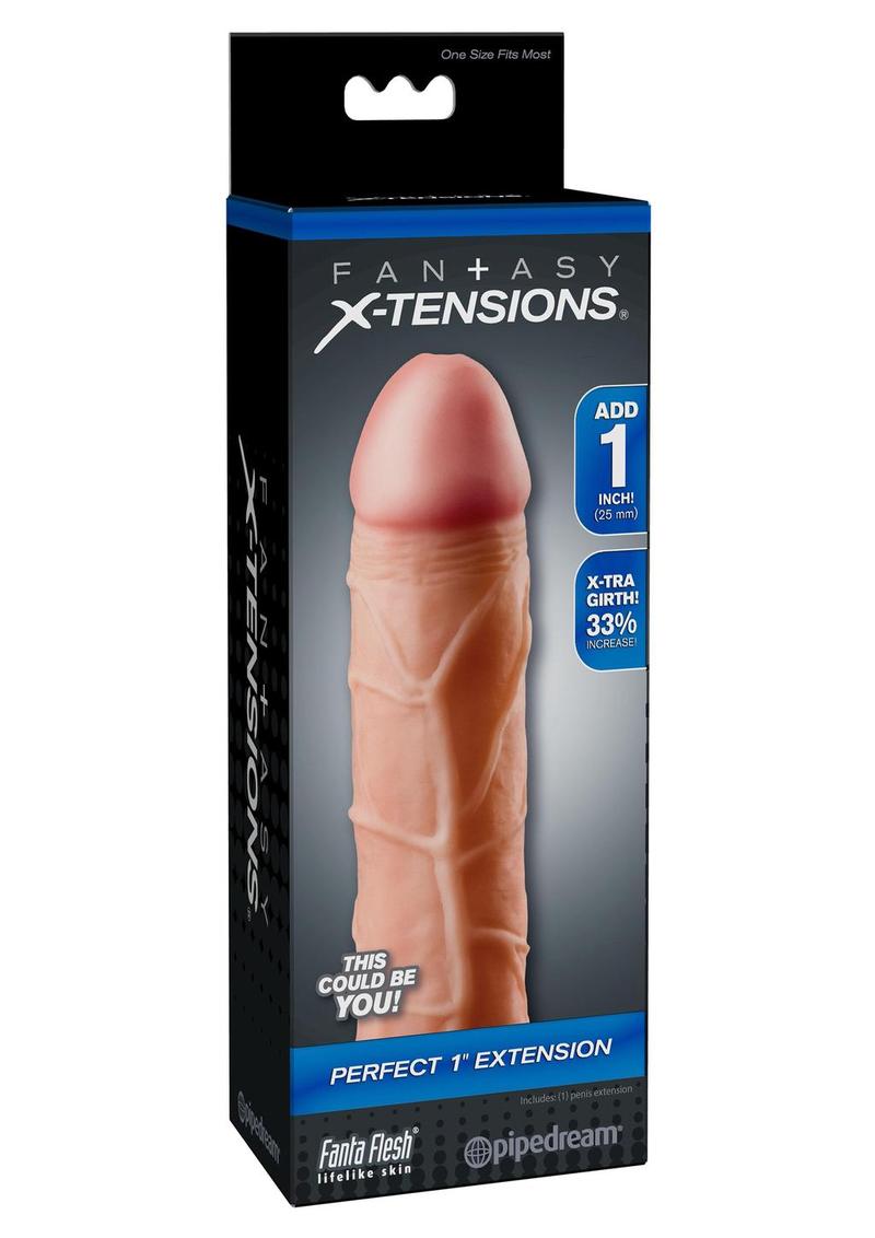 Fantasy X-Tensions Perfect 1in Extension Sleeve - Vanilla - 7in