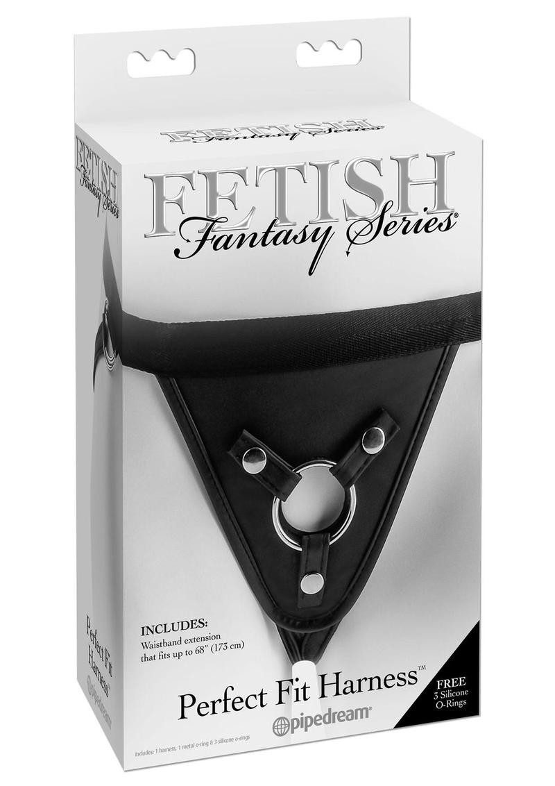 Fetish Fantasy Series Perfect Fit Adjustable Harness - Black