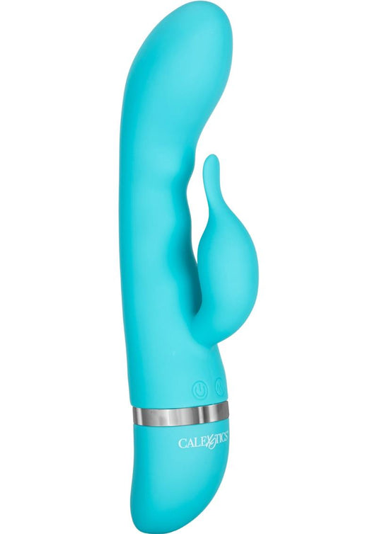 Foreplay Frenzy Teaser Silicone Rabbit Vibrator - Blue