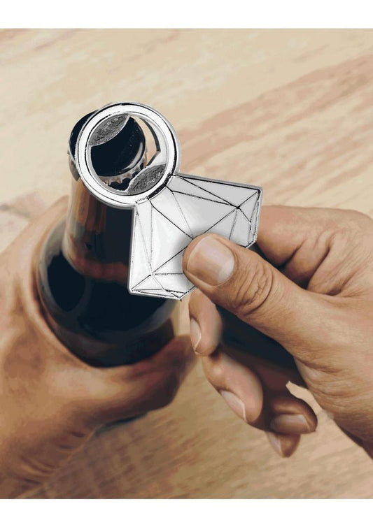 Glitterati Diamond Bottle Opener - Black/Silver