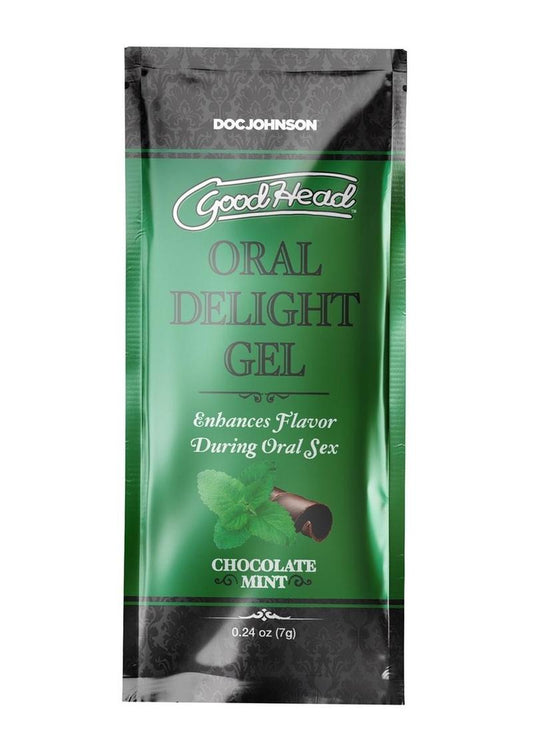 Goodhead Oral Delight Gel .24oz Bulk (48 Pieces) - Chocolate Mint