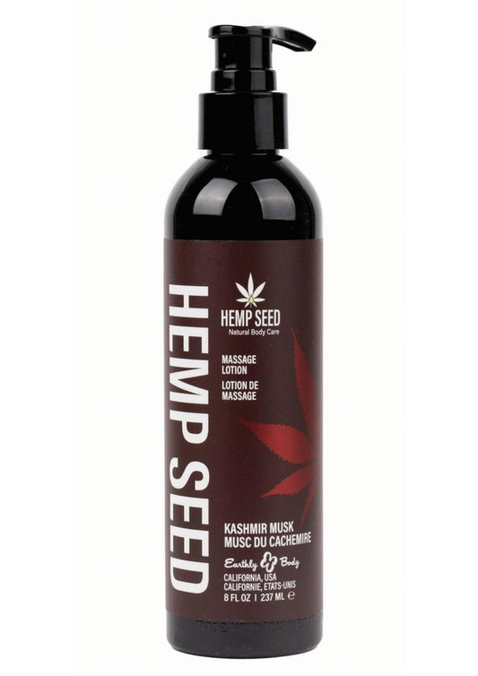 Hemp Seed Massage Lotion Kashmir Musk - 8oz