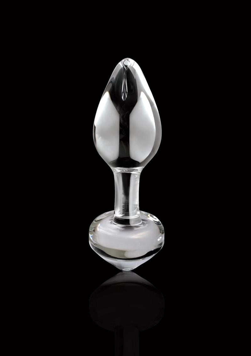 Icicles No 44 Glass Anal Plug - Clear