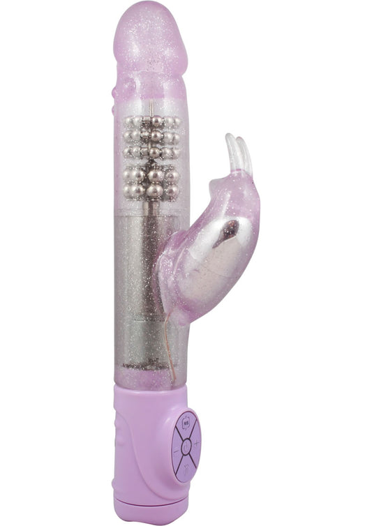 Jack Rabbit Thrusting Action Rabbit Vibrator - Purple