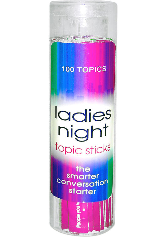 Ladies Night Topic Sticks Game