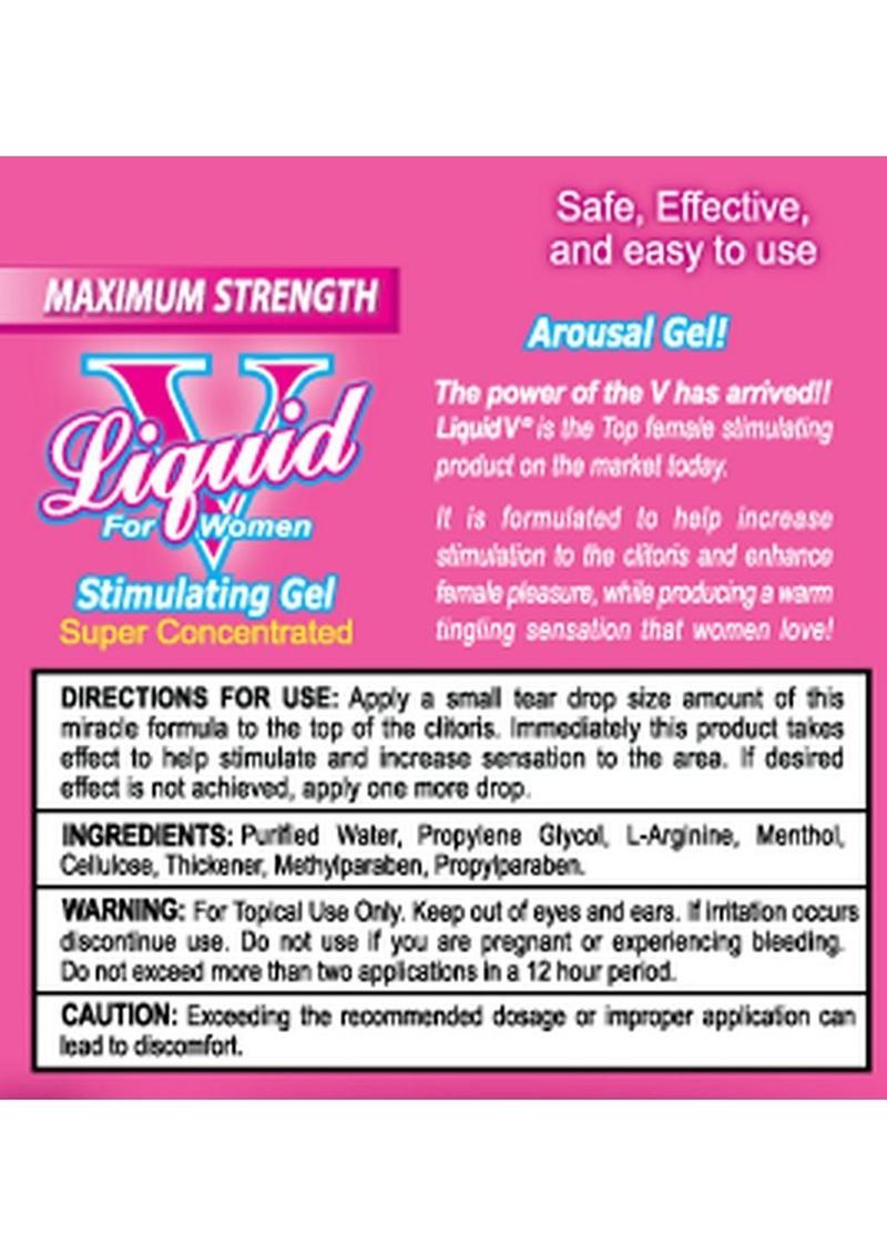 Liquid V Famle Stimulating Gel - 3 Pack