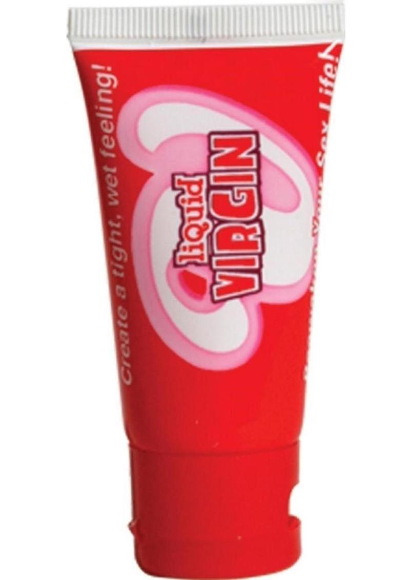 Liquid Virgin Strawberry Vaginal Water Based Lubricant - 1 Ounce