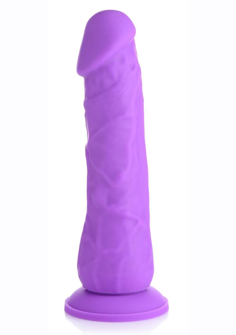 Lollicock Silicone Dildo - Grape/Purple - 7in