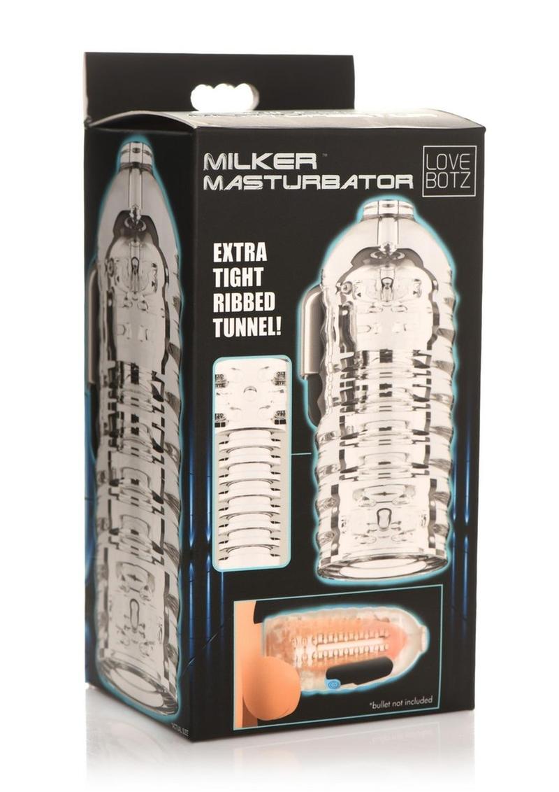 Lovebotz Milker Tpe Masturbator - Clear