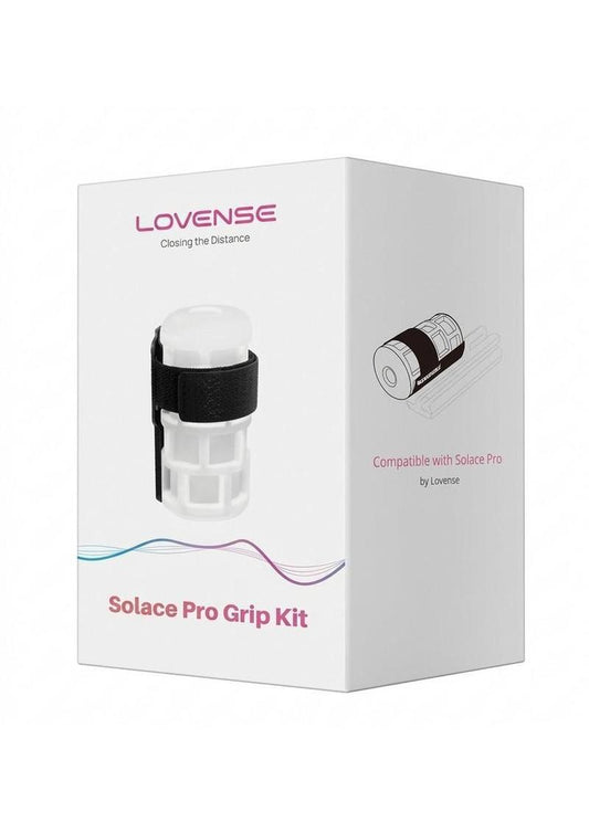 Solace Pro Grip Masturbation Kit - Black/Frost