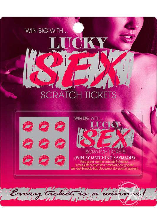 Lucky Sex! Scratch Tickets