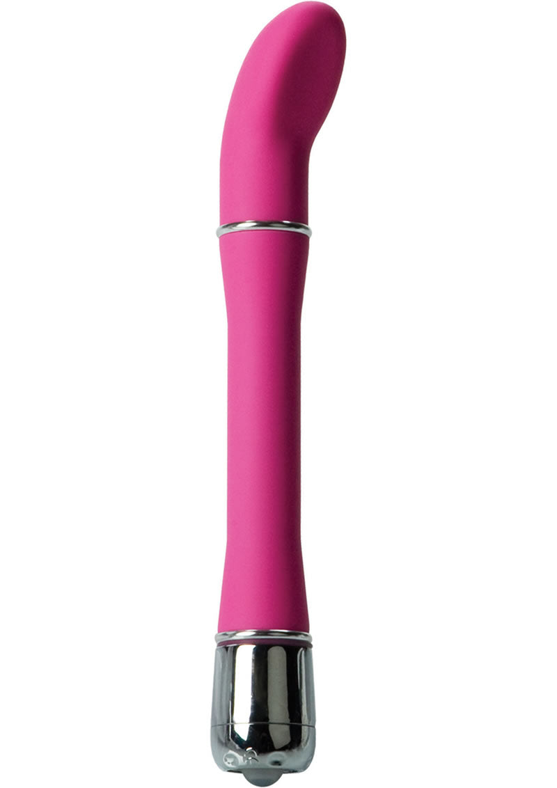 Lulu Satin Scoop Vibrator - Pink