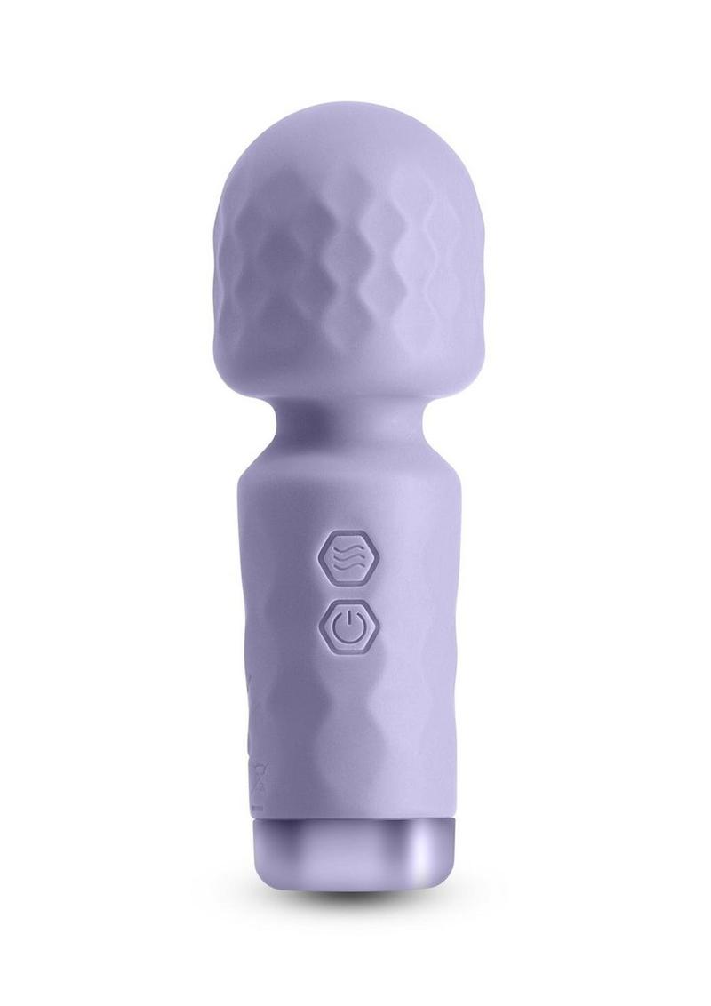 Lust-N-Dreams Salsa Rechargeable Silicone Petite Body Wand - Lavender/Purple