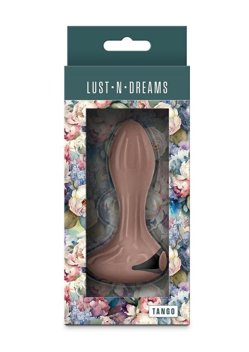 Lust-N-Dreams Tango Rechargeable Silicone Anal Plug - Brown