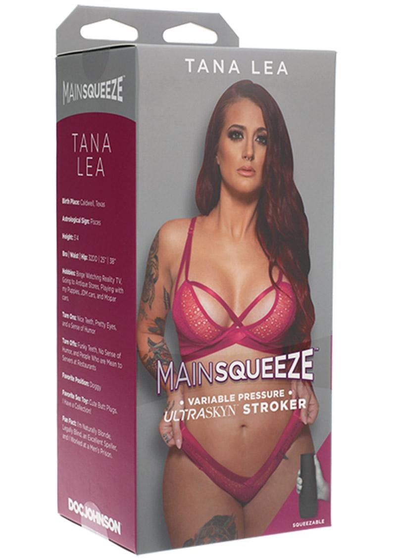 Main Squeeze Tana Lea Ultraskyn Masturbator - Pussy - Flesh/Vanilla