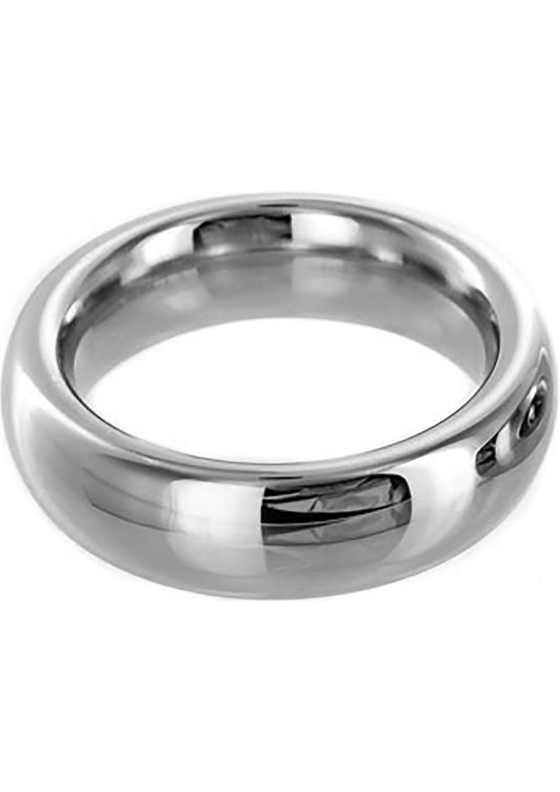 Master Series Stainless Steel Cock Ring - Silver - 2in