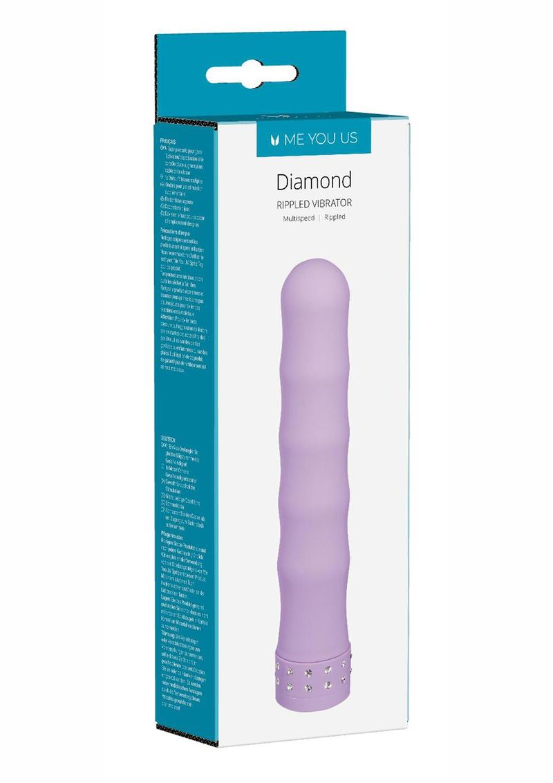 ME YOU US Diamond Silk Gyrator Vibrator - Purple