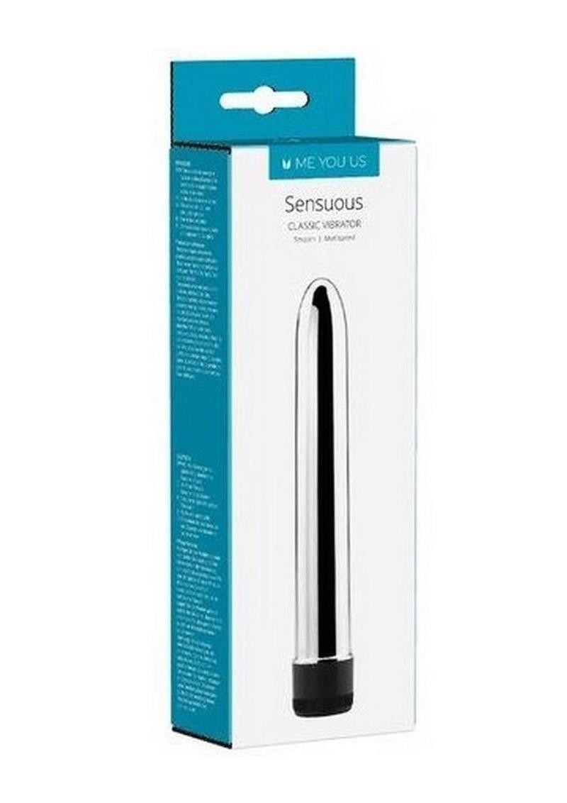 ME YOU US Sensuous Smooth Vibrator - Silver