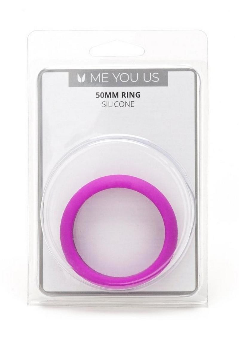 ME YOU US Silicone 50mm Cock Ring - Pink