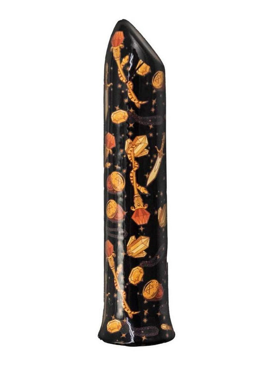 Nasstoys Mini's Mystic Rechargeable Bullet - Black/Gold