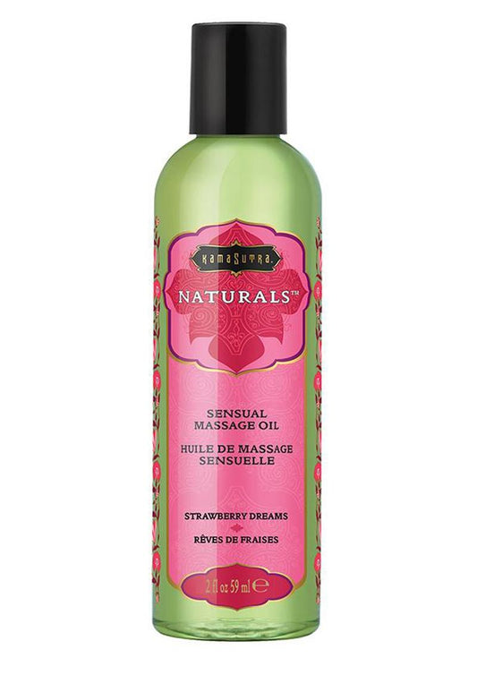 Naturals Massage Oil Strawberry Dreams - 2oz