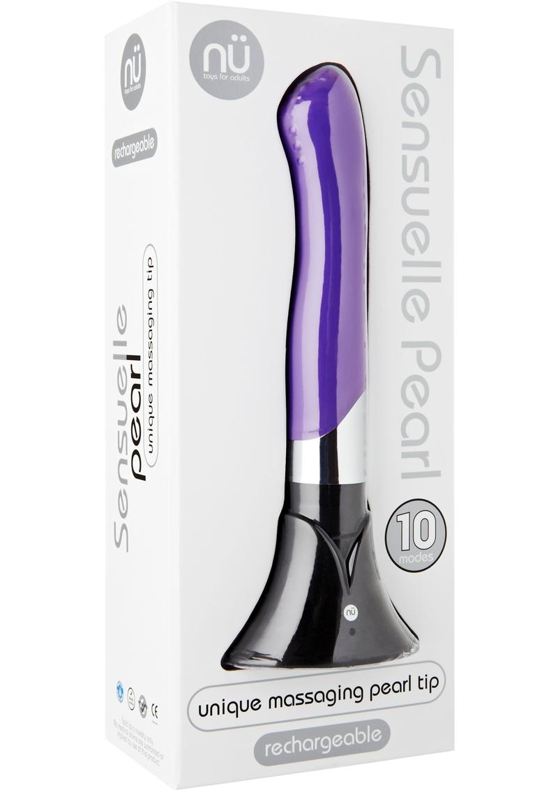 Nu Sensuelle Pearl Rechargeable Vibrator - Purple