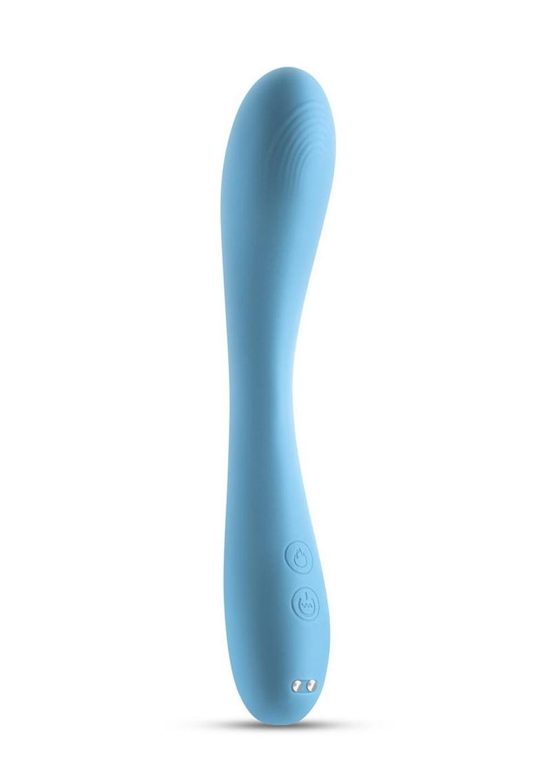 Obsessions Rhett Rechargeable Silicone Vibrator - Blue